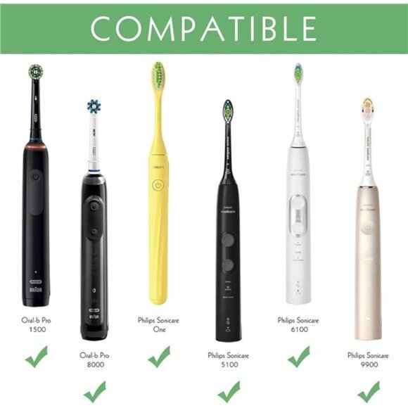 Travel electric toothbrush case hard PU storage box with mesh pocket and strap - Picture 6 of 7